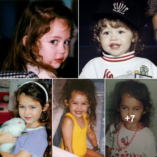 Miley Cyrus’ Adorable Chubby Appearance As A Child Melted Fans’ Hearts