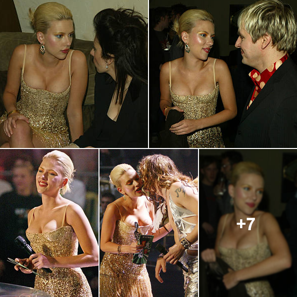 Scarlett Johansson’s Glamorous Presence at the Duran Duran Afterparty for the “Brit Awards 2004” at Adam Street Club